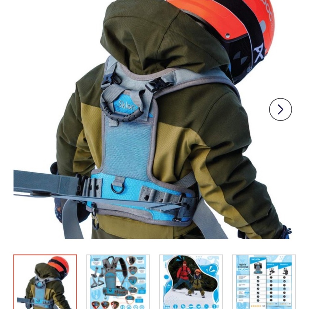 Skiing Harness for Kids - Blue NEW in Box